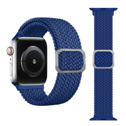 Buckle Braided Elastic Strap Watch Band For Apple Watch Series 9&8&7 41mm / SE 3&SE 2&6&SE&5&4 40mm / 3&2&1 38mm(Rainbow Color), For Apple Watch Ultra 49mm / Series 8&7 45mm / SE 2&6&SE&5&4 44mm / 3&2&1 42mm���������������������������������������������...