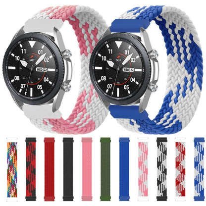 For Garmin Vivoactive 3 Adjustable Nylon Braided Elasticity Replacement Strap Watchband, 125mm, 135mm, 145mm, 155mm, 165mm