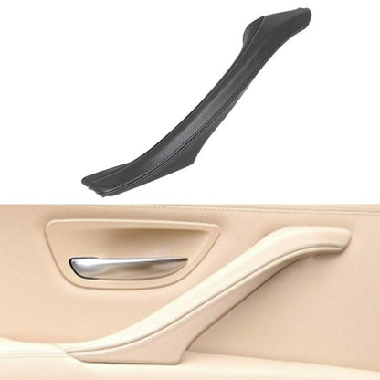 Car Leather Left Side Inner Door Handle Assembly 51417225854 for BMW 5 Series F10 / F18 2011-2017, Left Side (Black), Left Side (Beige), Left Side (Creamy-white), Left Side (Grey), Left Side (Wine Red), Left Side (Mocha)