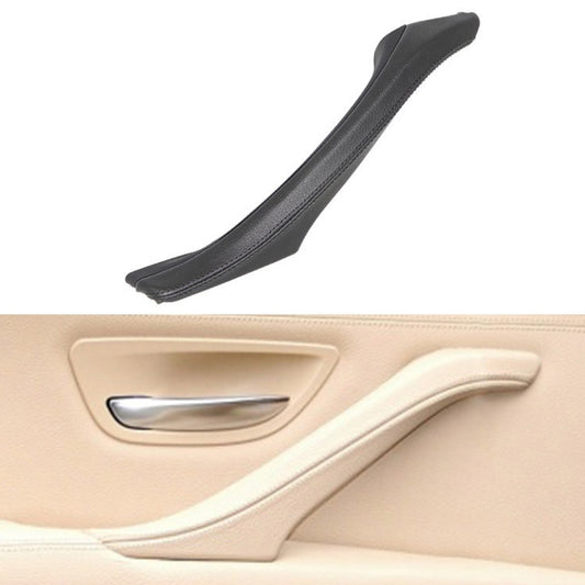 Car Leather Left Side Inner Door Handle Assembly 51417225854 for BMW 5 Series F10 / F18 2011-2017, Left Side (Black), Left Side (Beige), Left Side (Creamy-white), Left Side (Grey), Left Side (Wine Red), Left Side (Mocha)