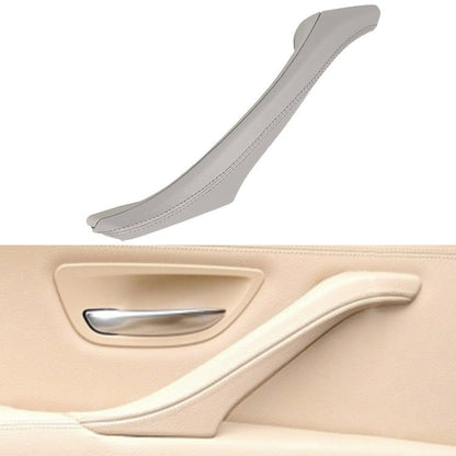 Car Leather Left Side Inner Door Handle Assembly 51417225854 for BMW 5 Series F10 / F18 2011-2017, Left Side (Black), Left Side (Beige), Left Side (Creamy-white), Left Side (Grey), Left Side (Wine Red), Left Side (Mocha)