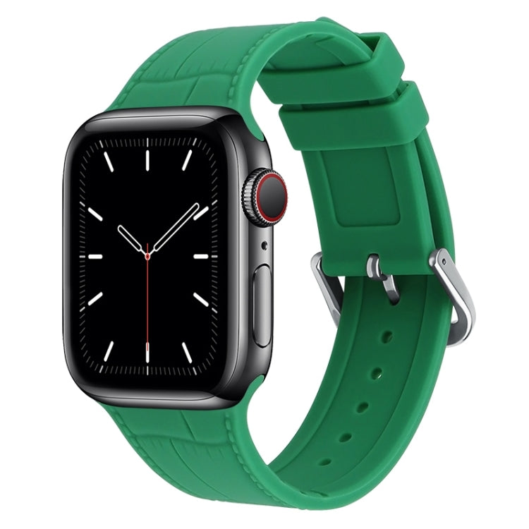 Bamboo Joint Silicone Replacement Strap Watchband, For Apple Watch Series 7  41mm / & 6 & SE & 5 & 4 40mm, For Apple Watch Series  7  45mm / & 6 & SE & 5 & 4 44mm
