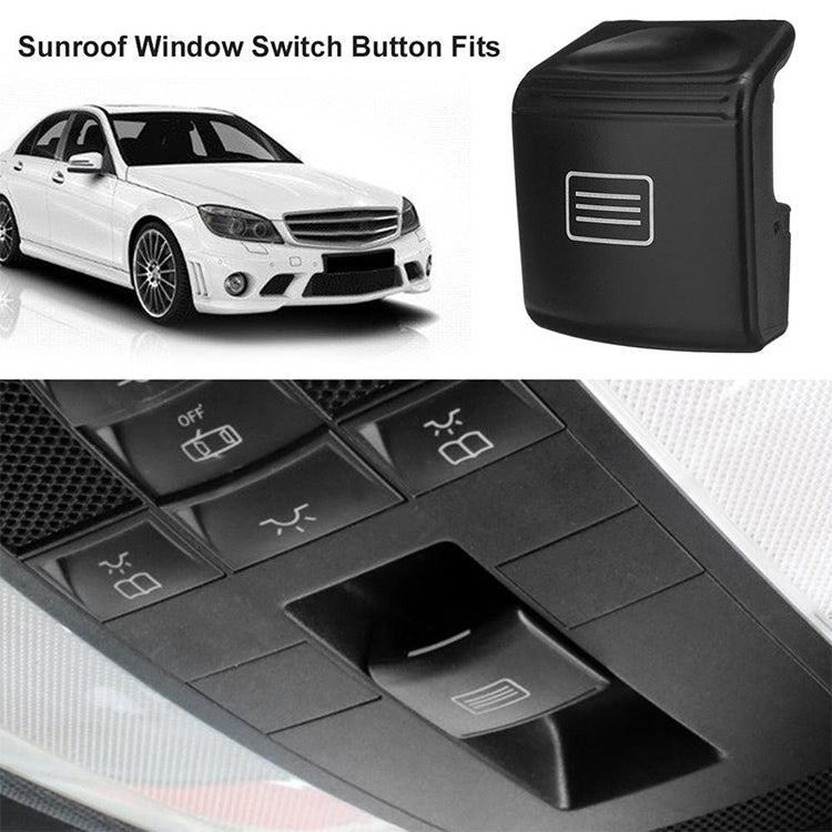 Car Sunroof Switch Button Dome Light Button for Mercedes-Benz W204 / X204 2008-2015, For Mercedes-Benz W204(Nut Beige), For Mercedes-Benz W204(Black), For Mercedes-Benz W204(Grey White), For Mercedes-Benz W204(Mercerized Beige)�������������������������...
