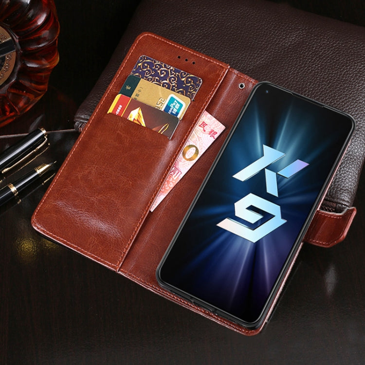 idewei Crazy Horse Texture Horizontal Flip Leather Case with Holder & Card Slots & Wallet, For OPPO K9 5G, For OPPO Realme Narzo 30A, For OPPO Reno5 A Japanese Version, For OPPO Reno 6 Pro, For OPPO Reno 6 Pro 5G, For vivo V21 5G                       ...
