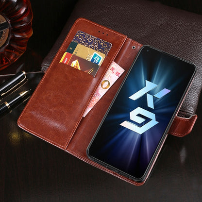 idewei Crazy Horse Texture Horizontal Flip Leather Case with Holder & Card Slots & Wallet, For OPPO K9 5G, For OPPO Realme Narzo 30A, For OPPO Reno5 A Japanese Version, For OPPO Reno 6 Pro, For OPPO Reno 6 Pro 5G, For vivo V21 5G                       ...