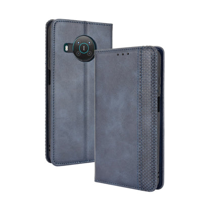 Magnetic Buckle Retro Crazy Horse Texture Horizontal Flip Leather Case with Holder & Card Slots & Photo Frame, For Motorola Moto G60 / Moto G40 Fusion, For OPPO Realme C11 2021 / Realme C20 / Realme C20a, For OPPO Reno5 A, For TCL 20 5G / 20S / 20L / 2...