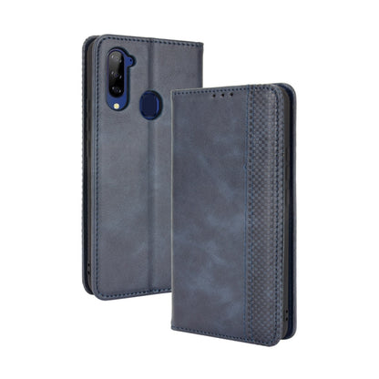 Magnetic Buckle Retro Crazy Horse Texture Horizontal Flip Leather Case with Holder & Card Slots & Photo Frame, For Motorola Moto G60 / Moto G40 Fusion, For OPPO Realme C11 2021 / Realme C20 / Realme C20a, For OPPO Reno5 A, For TCL 20 5G / 20S / 20L / 2...