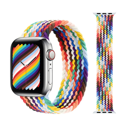 Metal Head Braided Nylon Replacement Watchbands, Size: L 165mm For Apple Watch Series 6 & SE & 5 & 4 44mm / 3 & 2 & 1 42mm, L 165mm 44mm / 42mm