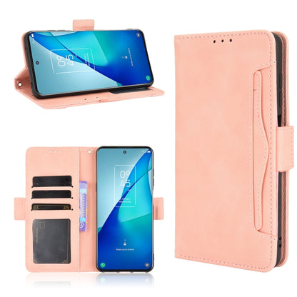 Skin Feel Calf Pattern Horizontal Flip Leather Case with Holder & Card Slots & Photo Frame, For Motorola Moto G40 Fusion / Moto G60, For OPPO Realme C11 2021 / C20 / C20A, For OPPO Reno5 A, For TCL 20 5G / 20S, For TCL 20 Pro 5G, For TCL 20 SE         ...