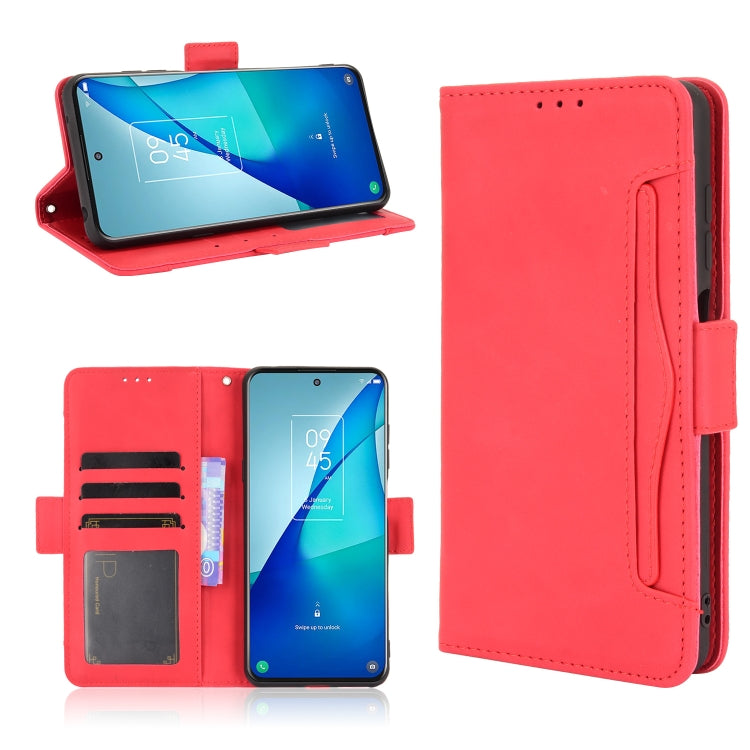 Skin Feel Calf Pattern Horizontal Flip Leather Case with Holder & Card Slots & Photo Frame, For Motorola Moto G40 Fusion / Moto G60, For OPPO Realme C11 2021 / C20 / C20A, For OPPO Reno5 A, For TCL 20 5G / 20S, For TCL 20 Pro 5G, For TCL 20 SE         ...