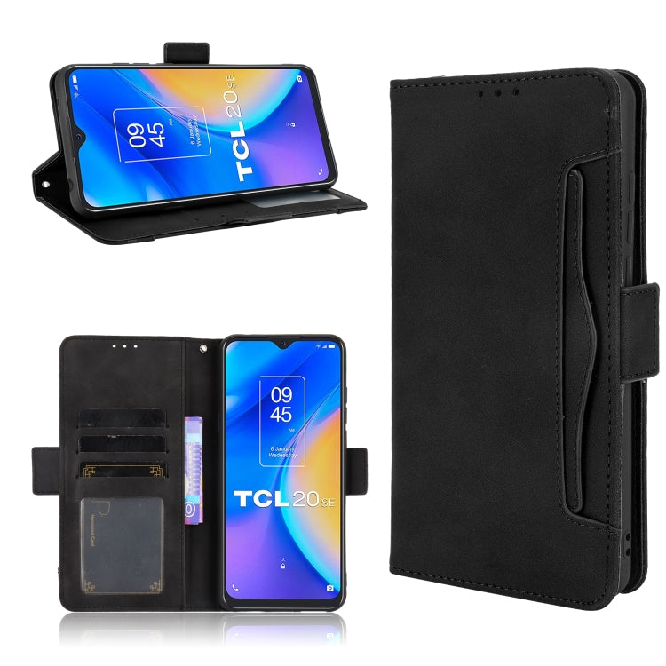 Skin Feel Calf Pattern Horizontal Flip Leather Case with Holder & Card Slots & Photo Frame, For Motorola Moto G40 Fusion / Moto G60, For OPPO Realme C11 2021 / C20 / C20A, For OPPO Reno5 A, For TCL 20 5G / 20S, For TCL 20 Pro 5G, For TCL 20 SE         ...