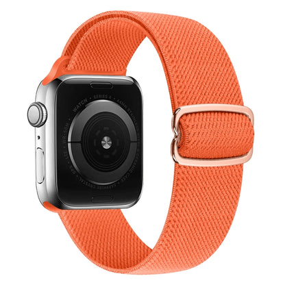 8-shaped Buckle Nylon Replacement Strap Watchband, For Apple Watch Series 9&8&7 41mm / SE 3&SE 2&6&SE&5&4 40mm / 3&2&1 38mm, For Apple Watch Series  7  45mm / & 6 & SE & 5 & 4 44mm