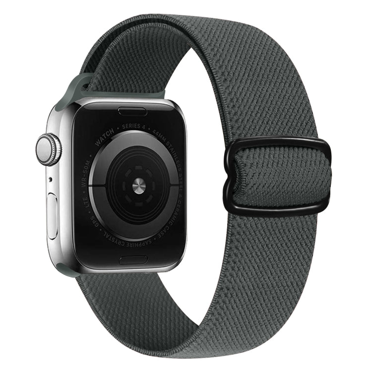 8-shaped Buckle Nylon Replacement Strap Watchband, For Apple Watch Series 9&8&7 41mm / SE 3&SE 2&6&SE&5&4 40mm / 3&2&1 38mm, For Apple Watch Series  7  45mm / & 6 & SE & 5 & 4 44mm