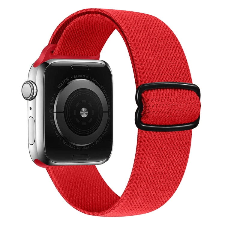 8-shaped Buckle Nylon Replacement Strap Watchband, For Apple Watch Series 9&8&7 41mm / SE 3&SE 2&6&SE&5&4 40mm / 3&2&1 38mm, For Apple Watch Series  7  45mm / & 6 & SE & 5 & 4 44mm