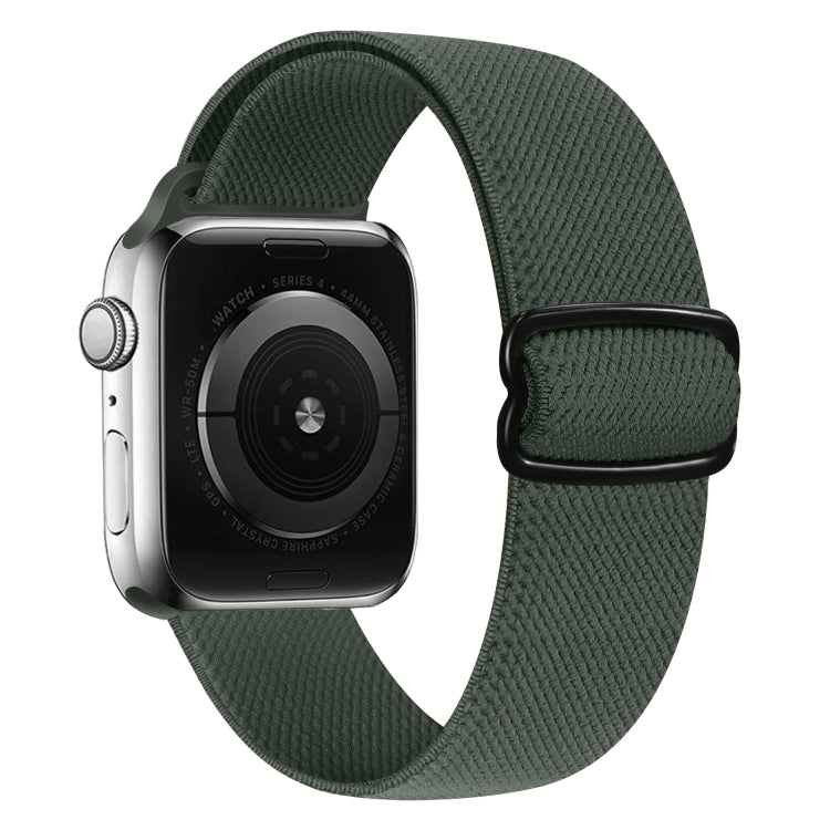 8-shaped Buckle Nylon Replacement Strap Watchband, For Apple Watch Series 9&8&7 41mm / SE 3&SE 2&6&SE&5&4 40mm / 3&2&1 38mm, For Apple Watch Series  7  45mm / & 6 & SE & 5 & 4 44mm