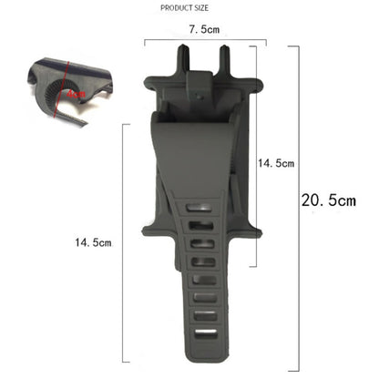 Pure Silica Gel Bicycle Universal Phone Holder, Universal Mobile Phone