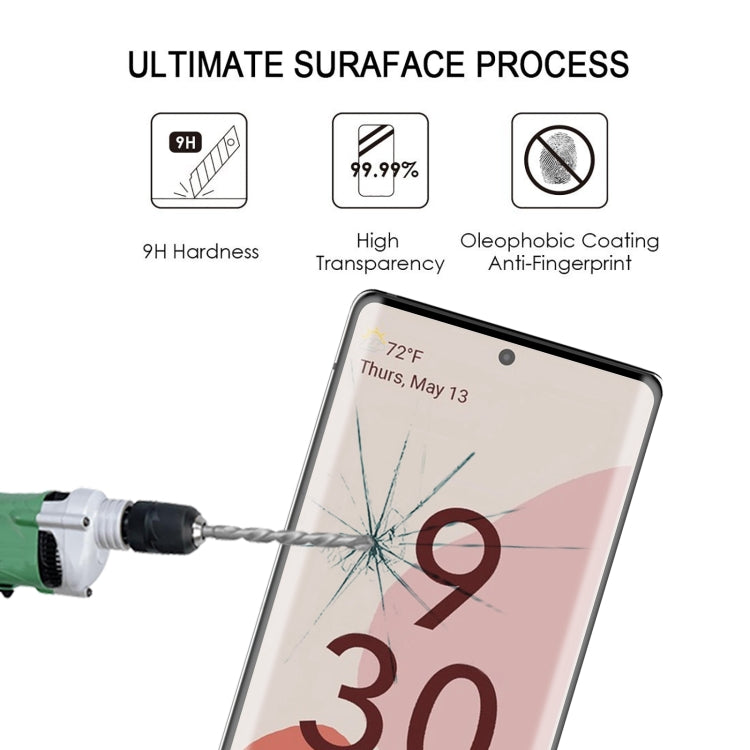 25 PCS For Google Pixel 6 Pro Edge Glue 3D Curved Edge Full Screen Tempered Glass Film, For Google Pixel 6 (25 PCS), For Google Pixel 6 Pro (25 PCS)