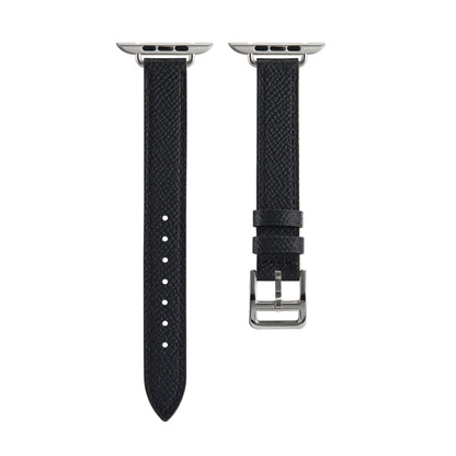 B Style Leather Strap Watchband For Apple Watch Series, 7 45mm / 6 & SE & 5 & 4 44mm / 3 & 2 & 1 42mm, 7 41mm / 6 & SE & 5 & 4 40mm / 3 & 2 & 1 38mm