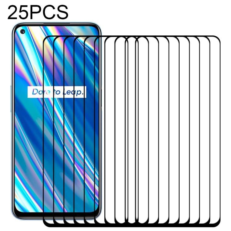 25 PCS Full Glue Full Screen Tempered Glass Film, For OPPO Realme Q3 5G / Q3i 5G (25 PCS), For OPPO Realme GT Neo / GT Neo Flash (25 PCS), For OPPO Realme V13 5G (25 PCS), For OPPO Realme X7 Max 5G (25 PCS), For OPPO Realme Narzo 30 5G (25 PCS)        ...