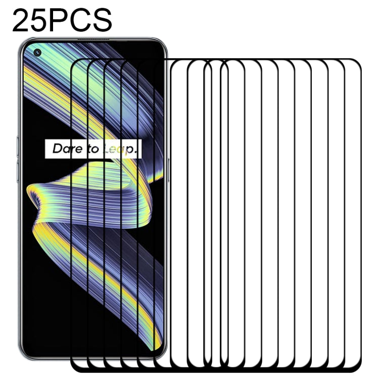 25 PCS Full Glue Full Screen Tempered Glass Film, For OPPO Realme Q3 5G / Q3i 5G (25 PCS), For OPPO Realme GT Neo / GT Neo Flash (25 PCS), For OPPO Realme V13 5G (25 PCS), For OPPO Realme X7 Max 5G (25 PCS), For OPPO Realme Narzo 30 5G (25 PCS)        ...
