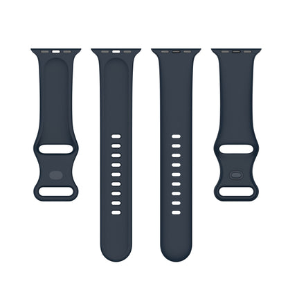 Large Size Silicone Watch Band For Apple Watch Series, 7 41mm / 6 & SE & 5 & 4 40mm / 3 & 2 & 1 38mm, Size: Large Size, 7 45mm / 6 & SE & 5 & 4 44mm / 3 & 2 & 1 42mm, Size: Large Size