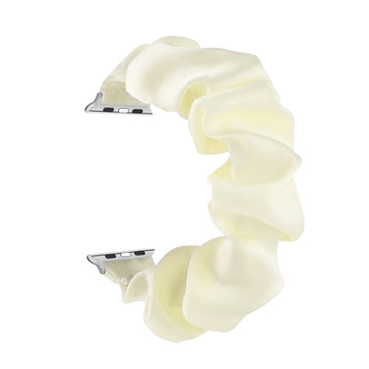 Scarf Hair Tie Replacement Watchbands For Apple Watch Series, 7 45mm / 6 & SE & 5 & 4 44mm / 3 & 2 & 1 42mm, 7 41mm / 6 & SE & 5 & 4 40mm / 3 & 2 & 1 38mm
