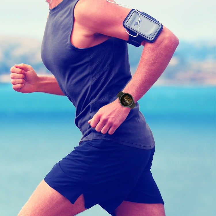 For Suunto 7 24mm Solid Color Silicone Replacement Strap Watchband