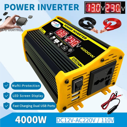 Legend II Generation 12V to 110V 300W Car Power Inverter, 12V to 110V