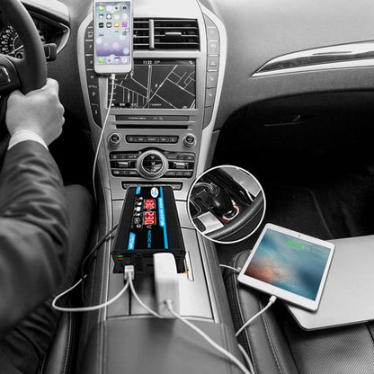 Tang II Generation 12V to 220V 300W Car Power Inverter, 12V to 220V