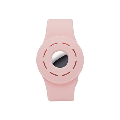 Anti-scratch Shockproof Silicone Bracelet Strap Protective Cover Case, For AirTag