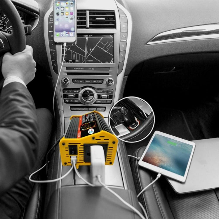 Legend III Generation DC12V to AC220V 6000W Car Power Inverter with LED Display, DC12V to AC220V