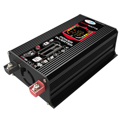 Tang III Generation 12V to 220V 6000W Car Power Inverter with LCD Display & Dual USB, 12V to 220V