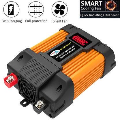 Little Wasp 12V to 110V 6000W Car Power Inverter with LED Display & Dual USB, 12V to 110V 6000W