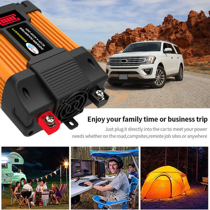 Little Wasp 12V to 220V 6000W Car Power Inverter with LED Display & Dual USB, 12V to 220V 6000W