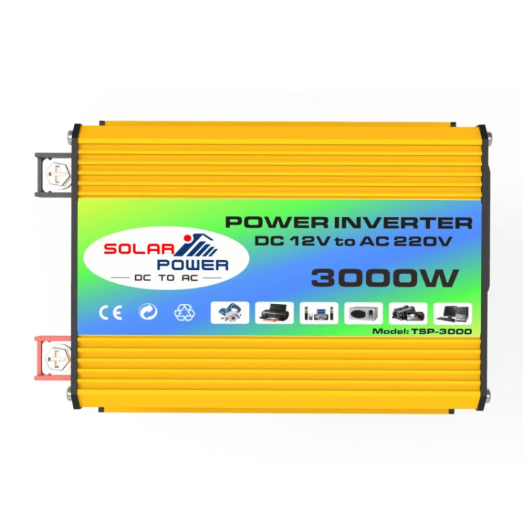 Tang I Generation 12V to 110V 3000W Intelligent Car Power Inverter with Dual USB, 12V to 110V