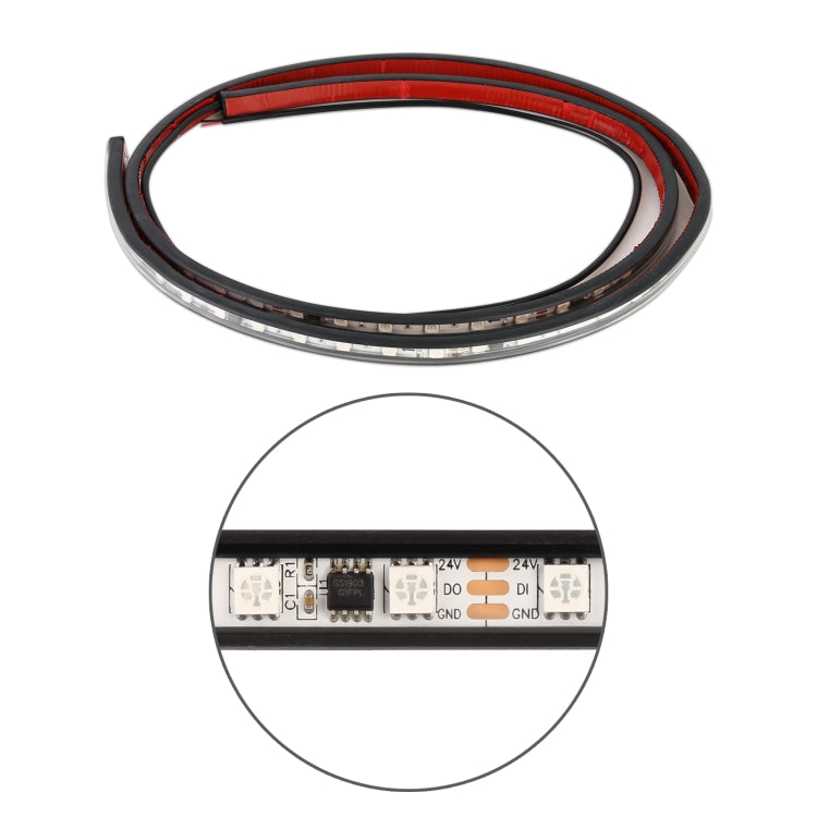DC24V / 7W Colorful Truck Warning Light Slide Light with SMD-5050 Lamp Beads, 1m, 1.2m, 1.5m, 1.8m, 2.0m, 2.4m