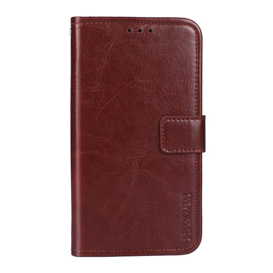 idewei Crazy Horse Texture Horizontal Flip Leather Case with Holder & Card Slots & Wallet, For Nokia C20 Plus, For OPPO Realme C11 (2021), For vivo V21e 4G, For vivo Y12S 2021, For vivo Y52 5G / Y72 5G, For Wiko Power U10, For Wiko Power U30