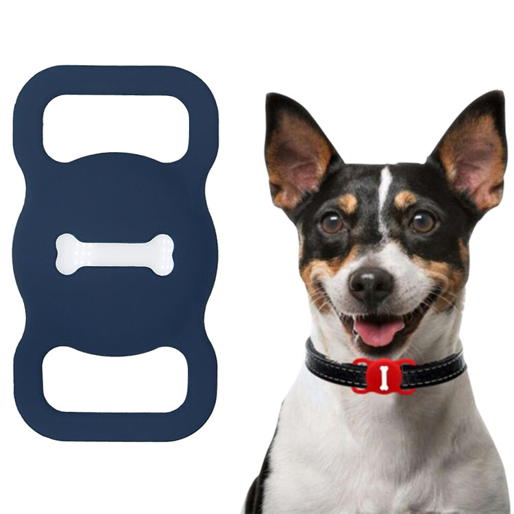 Shockproof Anti-scratch Silicone Case Protective Cover, Style: Bones, For AirTag