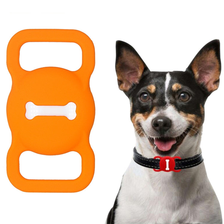 Shockproof Anti-scratch Silicone Case Protective Cover, Style: Bones, For AirTag