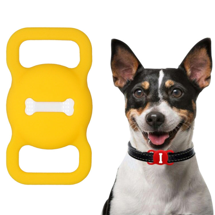 Shockproof Anti-scratch Silicone Case Protective Cover, Style: Bones, For AirTag