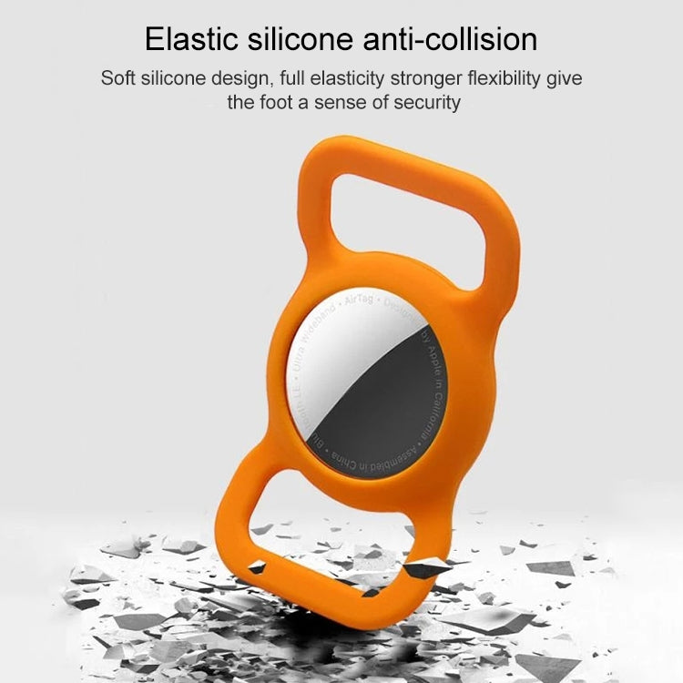 Shockproof Anti-scratch Silicone Case Protective Cover, Style: Bones, For AirTag