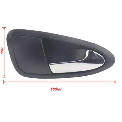 A5822-02 Car Electroplating Right Side Door Inside Handle 6J1837114A for Seat Ibiza 2009-2012, A5822-02