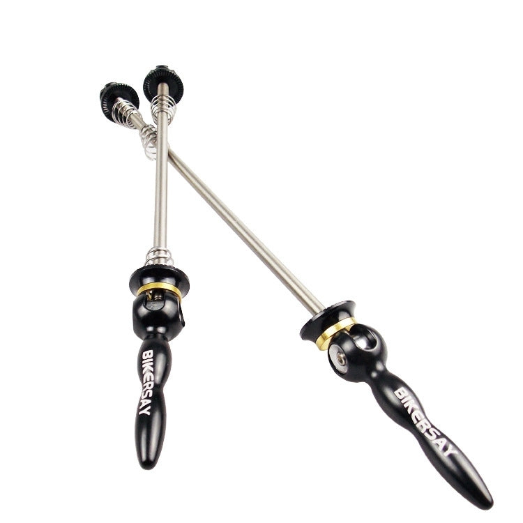 BIKERSAY Bicycle Skewers Quick Release Titanium Axle QR Wheel Hub Skewer, For MTB Bicycle QR001, For Road Bicycle QR001, For MTB Bicycle QR002, For Road Bicycle QR002, For MTB Bicycle QR003, For Road Bicycle QR003
