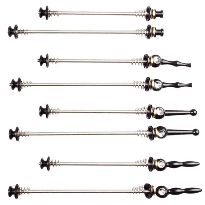 BIKERSAY Bicycle Skewers Quick Release Titanium Axle QR Wheel Hub Skewer, For MTB Bicycle QR001, For Road Bicycle QR001, For MTB Bicycle QR002, For Road Bicycle QR002, For MTB Bicycle QR003, For Road Bicycle QR003