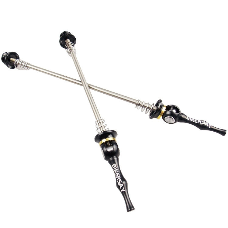 BIKERSAY Bicycle Skewers Quick Release Titanium Axle QR Wheel Hub Skewer, For MTB Bicycle QR001, For Road Bicycle QR001, For MTB Bicycle QR002, For Road Bicycle QR002, For MTB Bicycle QR003, For Road Bicycle QR003
