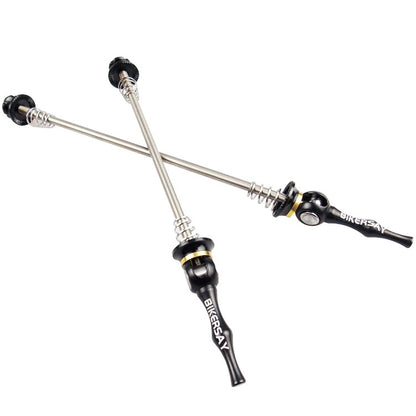 BIKERSAY Bicycle Skewers Quick Release Titanium Axle QR Wheel Hub Skewer, For MTB Bicycle QR001, For Road Bicycle QR001, For MTB Bicycle QR002, For Road Bicycle QR002, For MTB Bicycle QR003, For Road Bicycle QR003