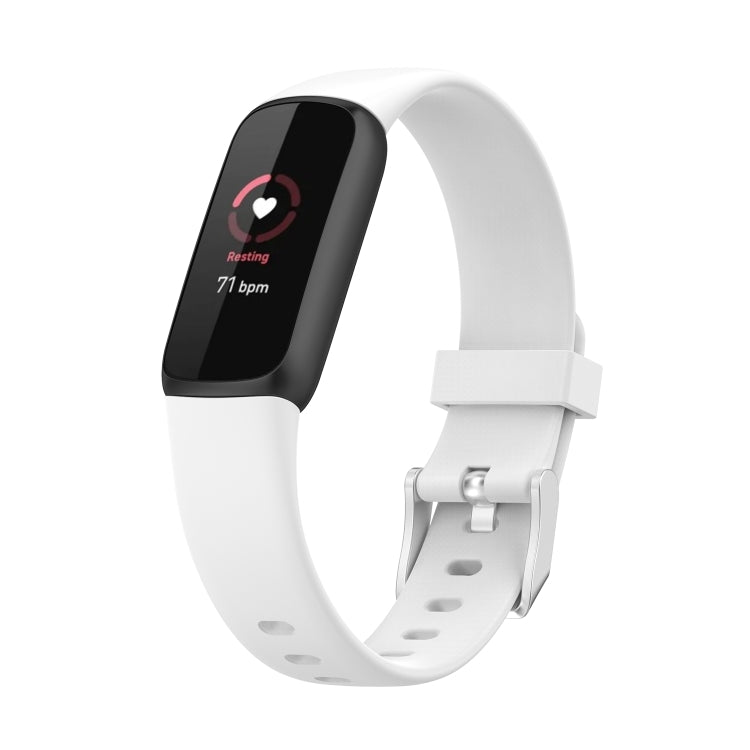 Für Fitbit Luxe xDFind Silikon-Armband, Größe:S (Kieferngrün), S