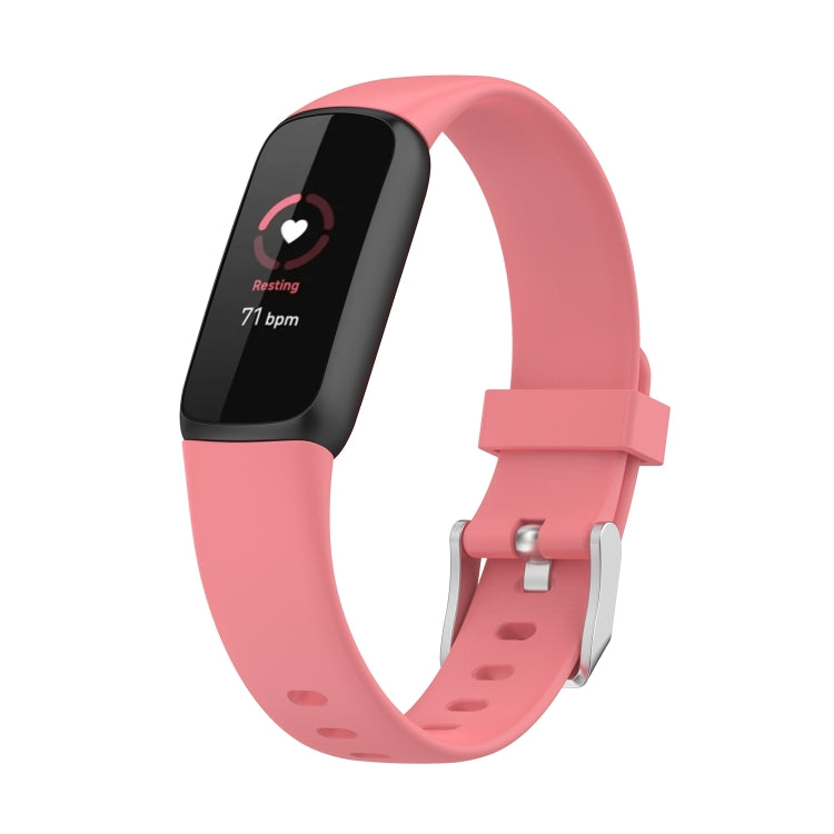 Für Fitbit Luxe xDFind Silikon-Armband, Größe:S (Kieferngrün), S