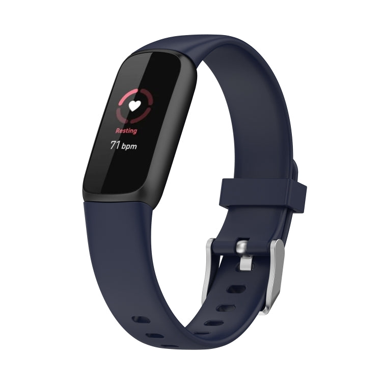 Für Fitbit Luxe xDFind Silikon-Armband, Größe:S (Kieferngrün), S