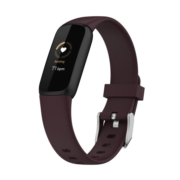 Für Fitbit Luxe xDFind Silikon-Armband, Größe:S (Kieferngrün), S